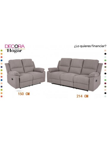 Conjunto 3+2 Sarah Relax...
