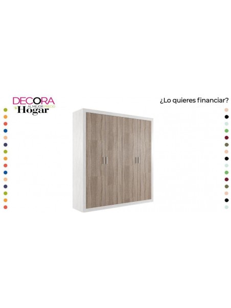 Armario Sara 4 Puertas